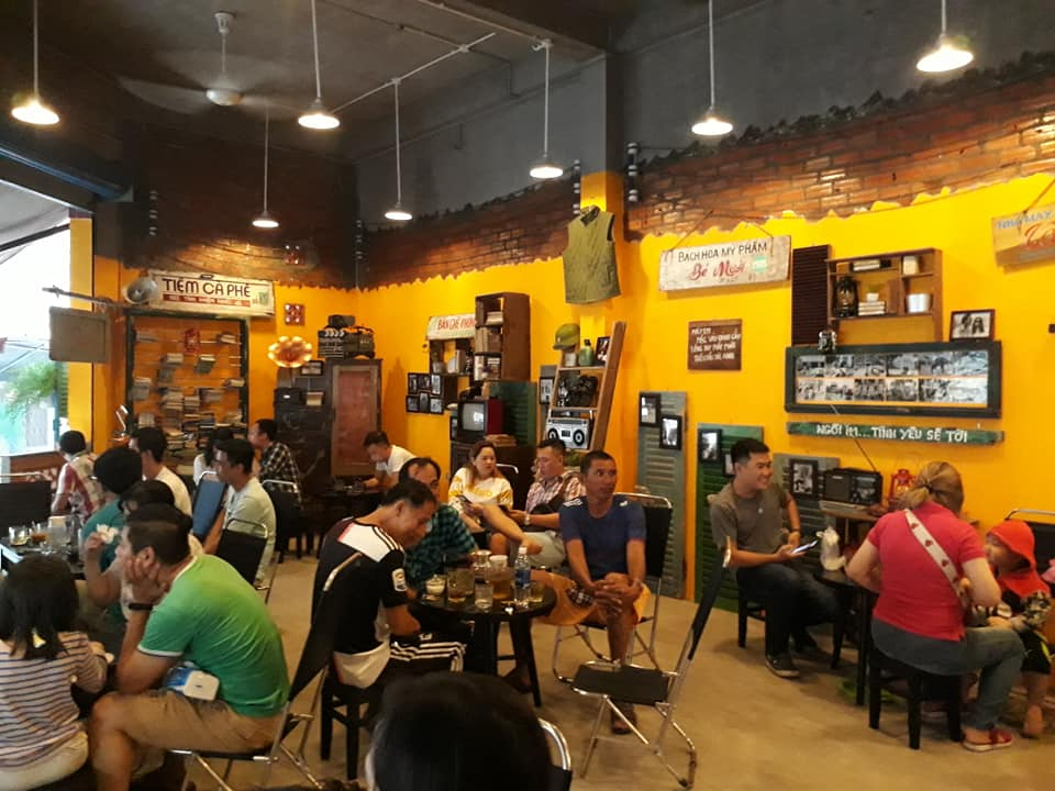 quán cafe gợi nhớ tuổi thơ tại Sài Gòn
