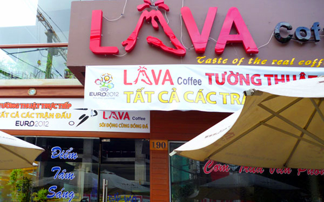 Lava Cafe - quán cafe xem bóng đá ở bÌnh Thạnh bình dân
