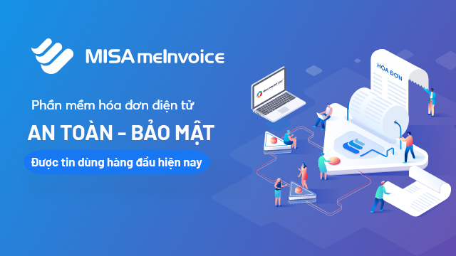 Phần mềm hóa đơn điện tử MISA meInvoice